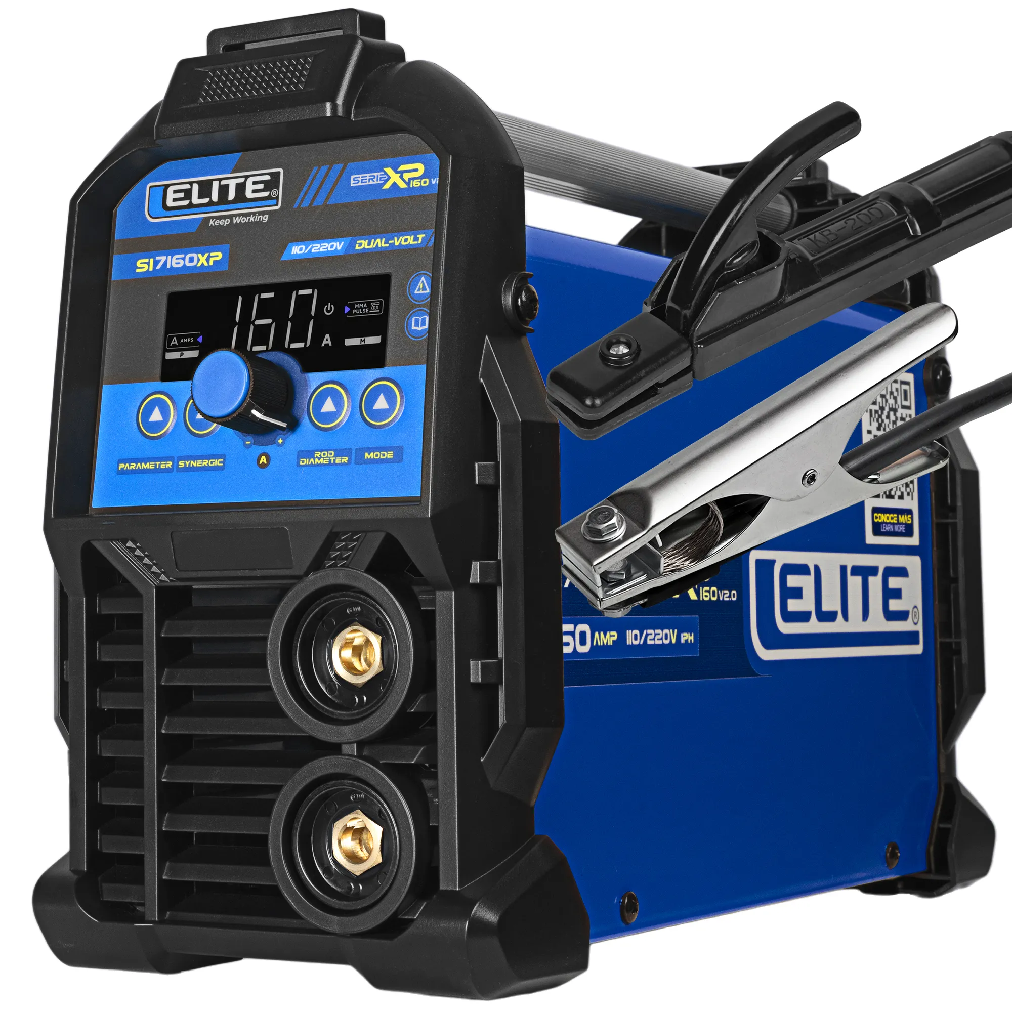 Equipo de soldadura inversor ELITE ARC 160XP 110/220V - 160A